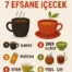 Kahve mi Çay mı? Ayakta Tutma Gücüne Göre 7 Efsane İçecek