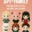 🐾 POP MART’tan SPY × FAMILY Hayranlarına Müjde: Peluş Kör Kutu Serisi Geliyor!