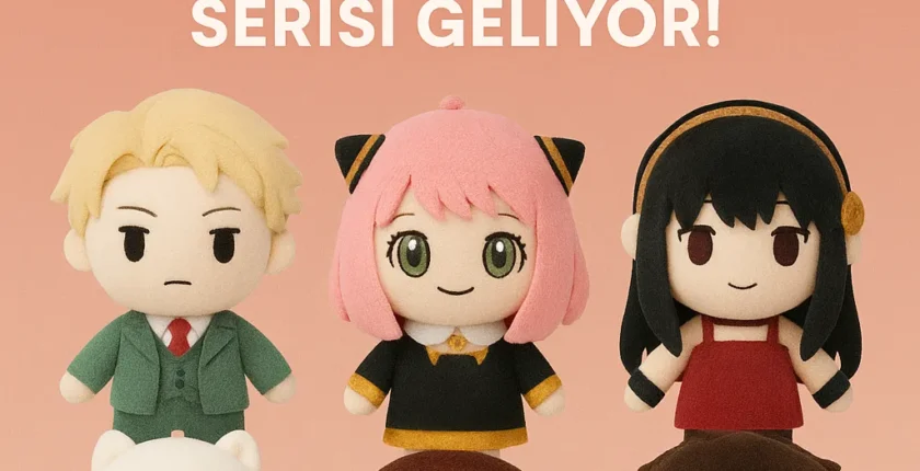 🐾 POP MART’tan SPY × FAMILY Hayranlarına Müjde: Peluş Kör Kutu Serisi Geliyor!
